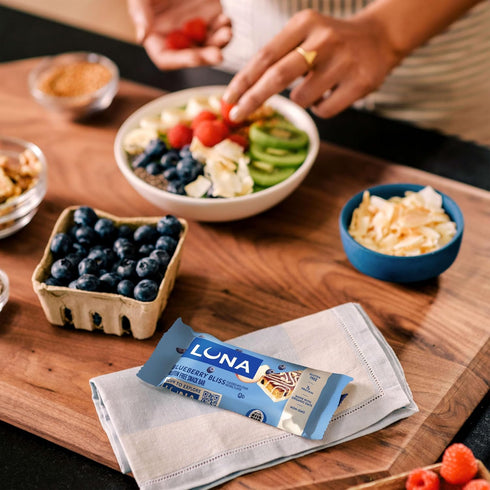 Luna Bar Pack 6 (12 Pack) - Variety - Flavors - Gluten Free Snack Bars - Non-GMO - Protein Bars - Made with Organic