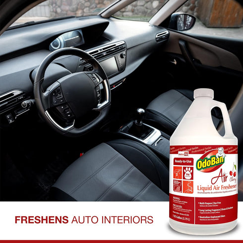 OdoBan Professional Series Ready-to-Use Air Cherry Liquid Air Freshener, 2-Pack, 1 Gallon Each