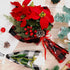 Whaline 120 Ft x 32 inch Christmas Cellophane Wrap Roll, Rustic Buffalo Plaid for Gift Basket and DIY Crafts