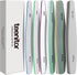 Teenitor Nail File Nail Buffer, 6 pcs Emery Boards for Natural Nails, Nail Buffer and Shine Kit, 100/180 Grit