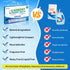 FIXSMITH Laundry Detergent Sheets - 60 Loads (30 Sheets) Fragrance Free, Hypoallergenic, Eco-Friendly Strips