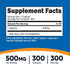 Nutricost L-Arginine 500mg | 300 Capsules | Gluten Free and Non-GMO