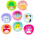 Kids Butterfly Hair Clips - 8 Cute Multi-Color Clips with Small Soft Claw for Ages 3+