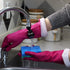 Playtex Living Medium Reusable Rubber Cleaning Gloves (4 Pairs), Premium Protection