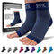 SB SOX Plantar Fasciitis Relief Socks, Ankle Brace Compression Sleeve, Arch Support for Foot Pain, Navy, Small