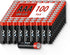 NXbettery 100 Pack AAA Batteries, Alkaline AAA Batteries High-Performance Triple with Long-Lasting Power