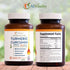Turmeric Curcumin NovaSOL 1000mg - Nature's Joint Support Herbal Supplements - 185x Bioavailable Than Standard Curcumin - Natural Softgels