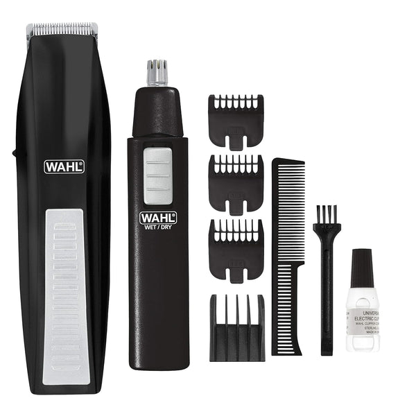 Wahl Cordless Beard Trimmer with Ear, Nose, Brow Trimmer