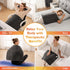 Woomer Faux Fur Electric Heating Pad for Back Pain Relief, Extra Large 20” x 24”, Two-Sided, Moist Mode, 6 Adjustable