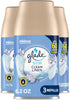 Glade Automatic Spray Air Freshener Refill, Scented Air Freshener for Home and Bathroom, Clean Linen, 6.2 Oz, 3 Count.