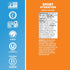 Nuun Sport + Caffeine Electrolyte Tablets - Mango Orange Flavor, 8 Pack (80 Total Servings)