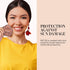 LUMINESS Sunscreen Setting Powder Packets, SPF 30, 18 Pack for Broad Spectrum Protection - Travel-Friendly