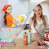 30 Pack Reusable Paper Towels - Washable Paperless Cloth Cotton Towels with Cardboard for Kitchen Bathroom