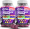 Menopause Supplement For Women Gummies with Black Cohosh, Wild Yam Magnesium, Red