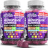 Menopause Supplement For Women Gummies with Black Cohosh, Wild Yam Magnesium, Red