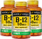 MASON NATURAL Vitamin B12, 50 mcg with Calcium, 100 Tablets (Pack of 3), Healthy Conversion of Food into Energy,