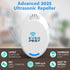 Ultrasonic Pest Repellent Control 2025, 2-Pack Plug in Home Insect Repeller for Indoor and Outdoor