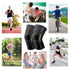 Knee Brace for Women & Men - UFITVELL 2 Packs Compression Sleeve for Knee Pain, Ideal for Gym, Running, Basketball