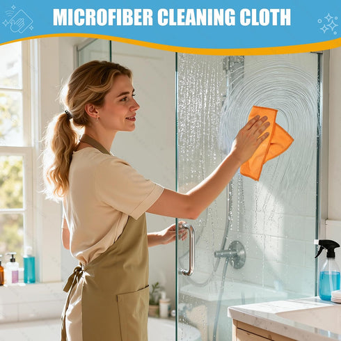 MVXMVX 10pcs-Multipurpose Sets (10) Non Scratch Wire Dishcloth and Microfiber Cleaning Cloth Wire Dishwashing Rags Wire