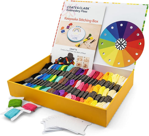 Coats & Clark Keepsake Floss Box, Floss Box