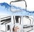 15 PCS Clear Toiletry Bags, Waterproof Makeup Bags, Transparent Cosmetic Bags, PVC Plastic Zippered Organizer for Travel