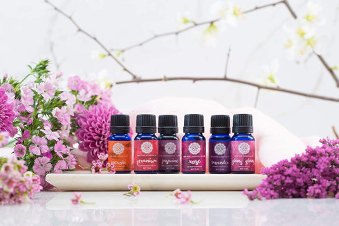 Woolzies Best Natural Rose Essential Oil Blend, 1 Oz, Therapeutic Aromatherapy Oil for Relaxation and Skin Healing