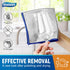 Glass Cleaning Cloth, Streak Free Miracle Polishing Wipes for Windows, Eyeglass Cleaner, Pack of 6, 12 x 12 Inch