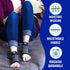 Bitly Plantar Fasciitis Compression Socks - Best Ankle Compression Sleeve for Men & Women, Arch Support, Heel Pain
