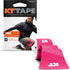 KT Tape Pro Synthetic Kinesiology Athletic Tape, 20 Count, 10” Precut Strips