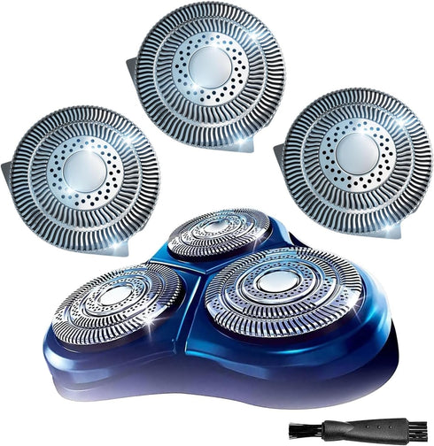 HQ9 Replacement Heads Blades for Philips Norelco Electric Shaver, Upgraded Triple Track Head SpeedXL Models