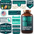 Digestive Enzymes with Probiotics and Prebiotics - Vegan Supplement for Gut Health & Digestion Support - 180 Caps