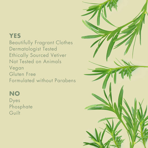 Love Home and Planet Dry Wash Spray, Vetiver & Tea Tree Oil, 6.76 fl oz
