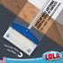 Lola Rola Giant Floor Lint Roller, 9" W x 3.5" Dia., Best Pet Hair Remover with 30 Large Adhesive Sheets