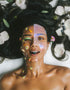 KINDIA AURA DRIP Face Mask Set - 5x Biodegradable Masks, Natural Ingredients for Hydration, Glow, Radiance