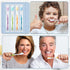 Maxcheck 200 Packs Colorful Prepasted Disposable Toothbrushes, Individually Pre Pasted Toothbrushes for Homeless Gift