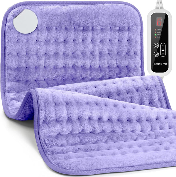 VSTKEN Heating Pad for Back Pain Relief - 33"x17" Extra Large Electric Heat