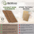 Coconut Husk Scrubber (3) | Natural Dish Scrubber & Eco-Friendly Coconut Scouring Pads | Non-Scratch Coconut Sponge