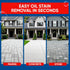 Oil Spots Gone Heavy Duty Concrete Oil Stain Remover Spray Industrial Strength Degreaser for Driveway, Garage Floor