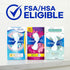 Always Radiant Feminine Pads for Women, Flexfoam Pads with Wings, Regular Absorbency, 90 Count