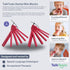 Set 2 TalkTools Dental Bite Blocks | Therapy Tools to Improve Chewing and Biting Dental Bite Blocks Oral Opener Mouth