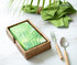 Packs 15 Caspari Palm Fronds Paper Guest Towel Napkins in White - Two
