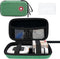 Diabetic Supplies Travel Case, Organizer for Diabetes Testing Kit, Blood Glucose Monitor Kit (Case Only) (Green)