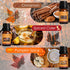 SALUBRITO Fall Essential Oils Set, Autumn Fragrance Oil for Diffuser, Candle Making, Aromatherapy Oils Gift - Cinnamon, Pumpkin Spice, Vanilla, Snickerdoodle, Spiced Cider, Nutmeg, 6x10ml