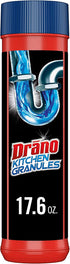 Drano Kitchen Granules Drain Clog Remover - Unclogs Grease or Cooking Oil Blockage, 17.6 oz