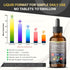 NURAFUSE 1670mg 2 OZ (60ml) Organic Tribulus, Maca Root, Panax Ginseng, Ashwagandha Liquid Drops per Serving, Ultra