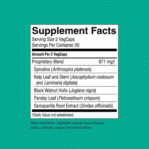 Nature's Sunshine Thyroid Activator, 100 Capsules