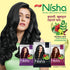 Nisha Henna Based Color Dye for Hair, Natural Black, 0.35 Ounce (Pack of 10)