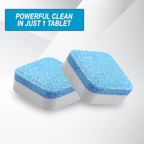 Air Jungles Dishwasher Cleaner Tablets, 24 Count, Fragrance Free, Deep Cleaning Descaler Pods, 12 Month Supply