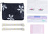 Period Starter Kit, Fashionable and Organic Menstrual Survival Kit for When Aunt Flo Makes a Surprise Visit! (Black)