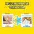 Scrub Daddy Cif Cream All Purpose Cleaner, Lemon, Multi Surface Household Cleaning Cream, 3 Pack (16.9 Oz Each)
